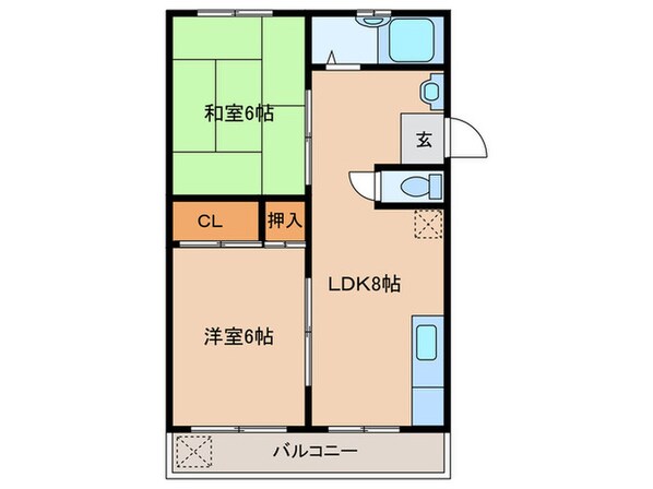 リアライズ平野本町の物件間取画像